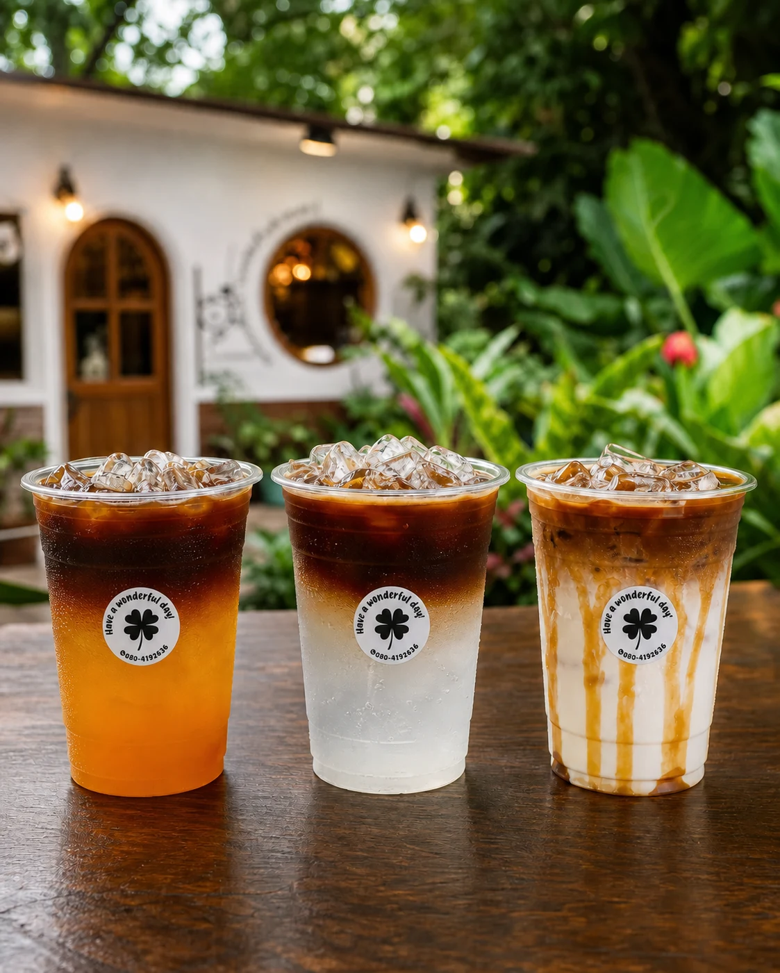 PIYA Café signature iced drinks